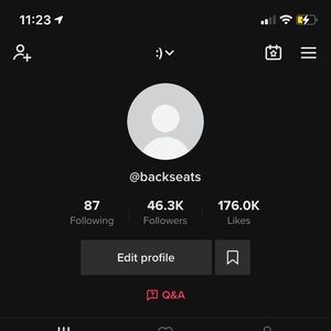 46,300 Follower TikTok Account